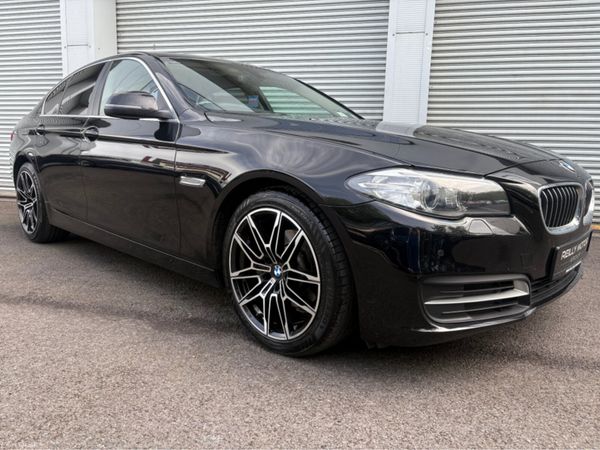 BMW 5-Series Saloon, Diesel, 2016, Black