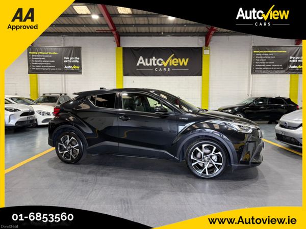 Toyota C-HR SUV, Petrol Hybrid, 2020, Black