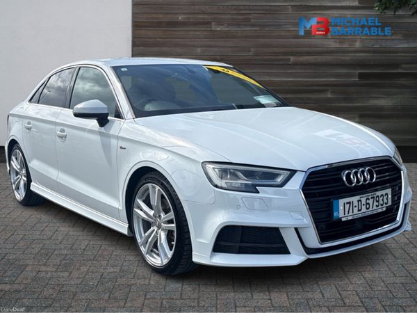 Audi A3 Saloon, Petrol, 2017, White