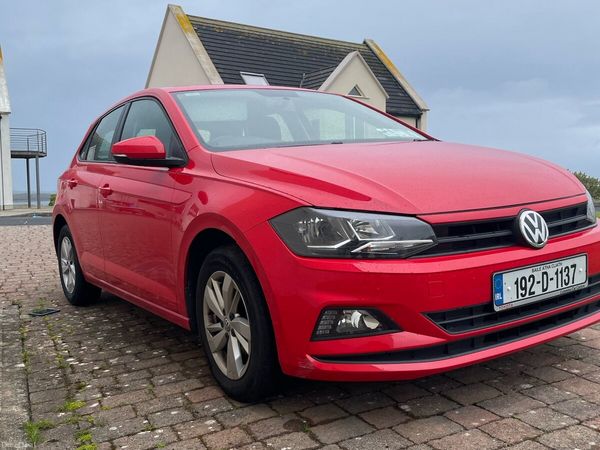 Volkswagen Polo Hatchback, Petrol, 2019, Red