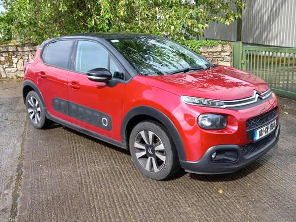 Citroen C3 Hatchback, Diesel, 2018, Red