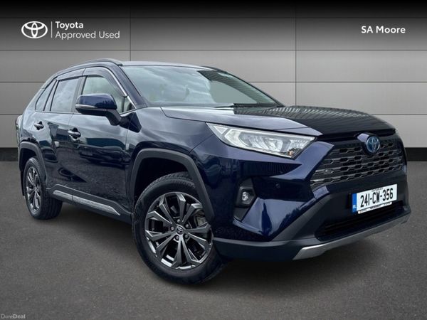 Toyota RAV4 SUV, Petrol Hybrid, 2024, Blue