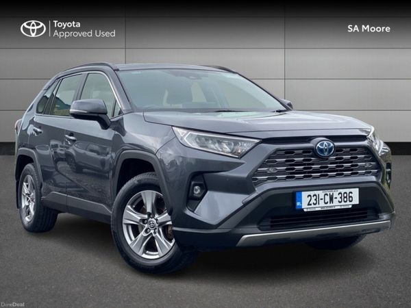 Toyota RAV4 SUV, Petrol Hybrid, 2023, Grey
