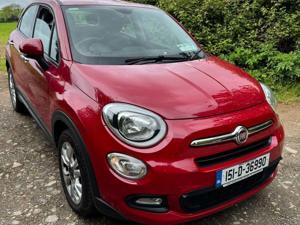 Fiat 500X SUV, Petrol, 2015, Red