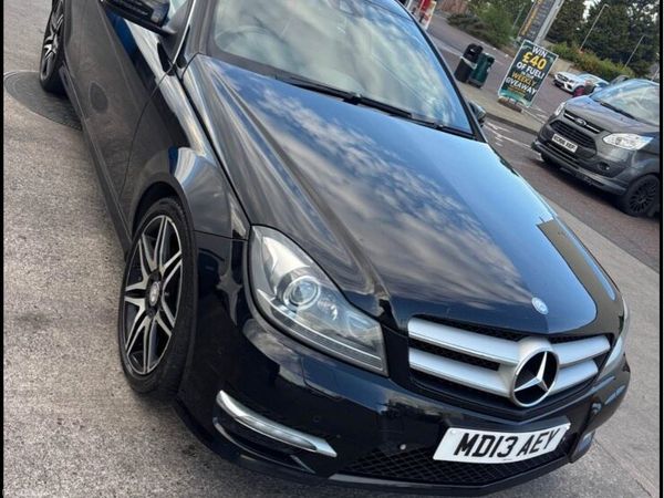 Mercedes-Benz C-Class Coupe, Diesel, 2013, Black