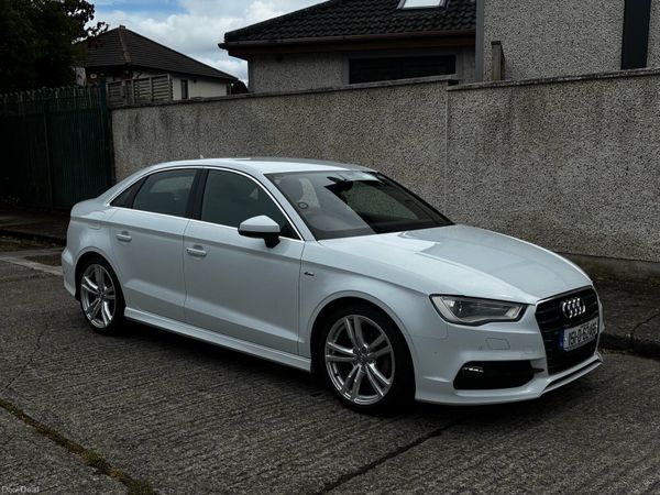 Audi A3 Saloon, Petrol, 2015, White