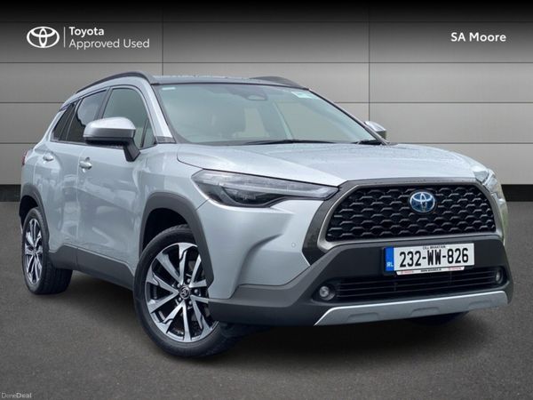 Toyota Corolla Cross SUV, Petrol Hybrid, 2023, Grey