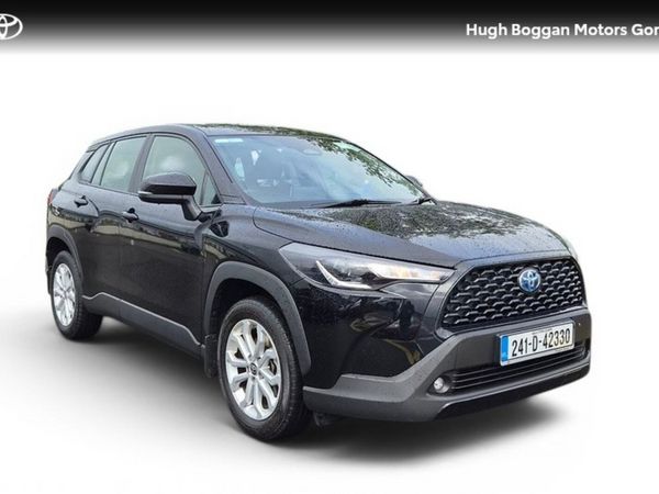 Toyota Corolla Cross SUV, Petrol Hybrid, 2024, Black