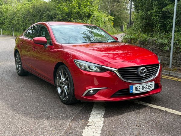 Mazda Mazda6 Saloon, Diesel, 2016, Red