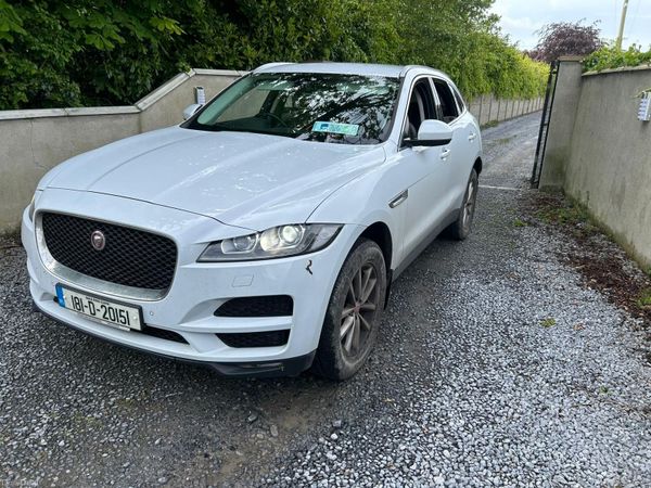 Jaguar F-Pace SUV, Diesel, 2018, White