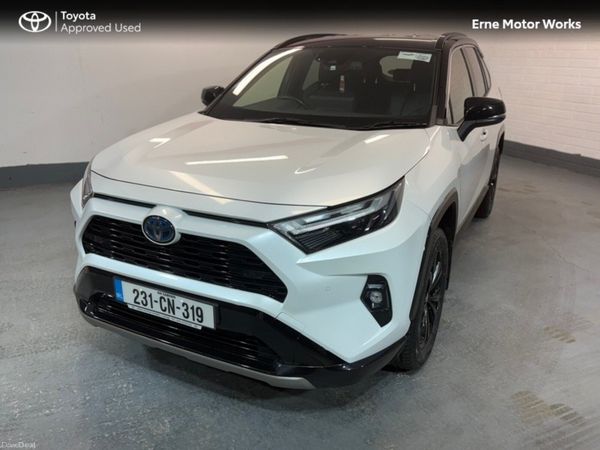 Toyota RAV4 SUV, Petrol Hybrid, 2023, White