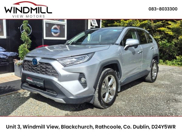 Toyota RAV4 MPV, Petrol Hybrid, 2019, Silver