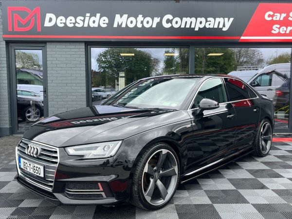 Audi A4 Saloon, Diesel, 2018, Black