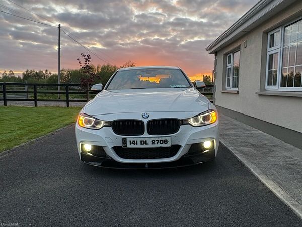 BMW 3-Series Saloon, Diesel, 2014, White