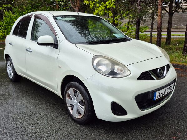 Nissan March Hatchback, Petrol, 2014, White