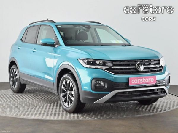 Volkswagen T-Cross SUV, Petrol, 2024, Blue