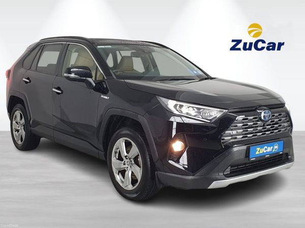 Toyota RAV4 SUV, Petrol Hybrid, 2021, Black