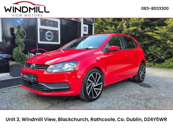 Volkswagen Polo Hatchback, Petrol, 2017, Red