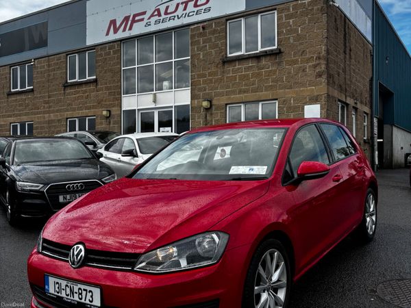 Volkswagen Golf Hatchback, Diesel, 2013, Red
