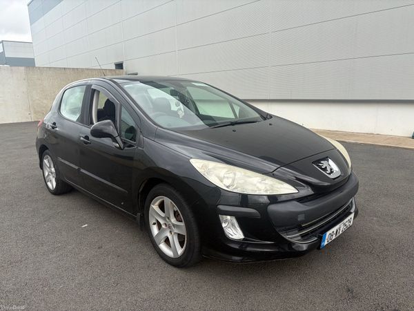 Peugeot 308 Hatchback, Diesel, 2008, Black