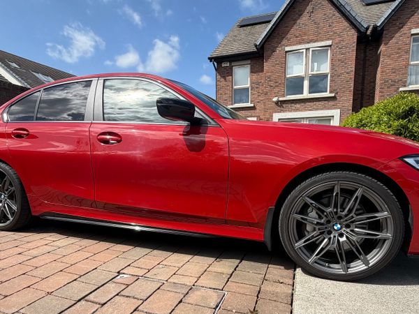 BMW 3-Series Saloon, Petrol Plug-in Hybrid, 2020, Red