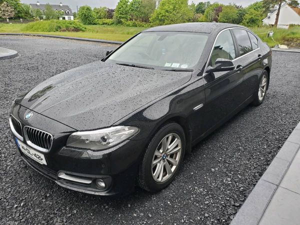 BMW 5-Series Saloon, Diesel, 2014, Black
