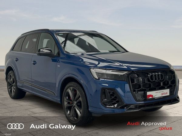 Audi Q7 SUV, Petrol Plug-in Hybrid, 2025, Blue