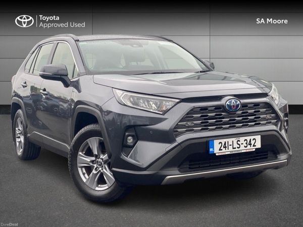 Toyota RAV4 SUV, Petrol Hybrid, 2024, Grey