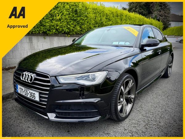 Audi A6 Saloon, Diesel, 2017, Black