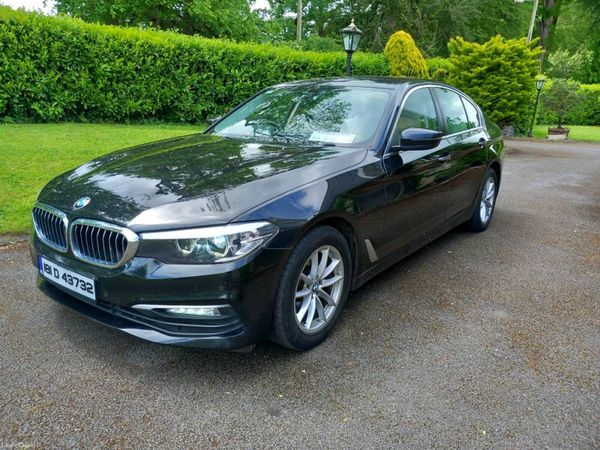 BMW 5-Series Saloon, Diesel, 2018, Black