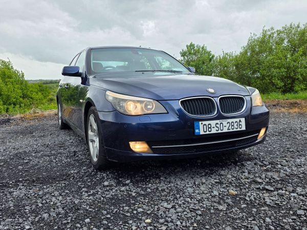 BMW 5-Series Saloon, Diesel, 2008, Blue