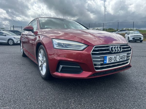 Audi A5 Hatchback, Diesel, 2018, Red