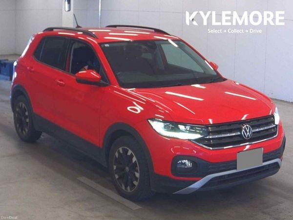 Volkswagen T-Cross SUV, Petrol, 2021, Red
