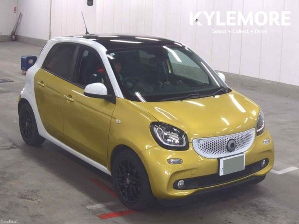 Smart Forfour Hatchback, Petrol, 2017, Yellow