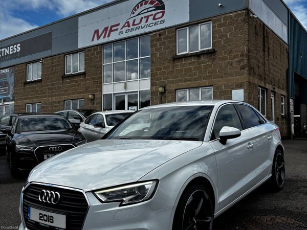 Audi A3 Saloon, Diesel, 2018, White