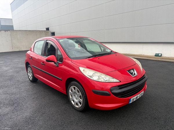 Peugeot 207 Hatchback, Petrol, 2008, Red
