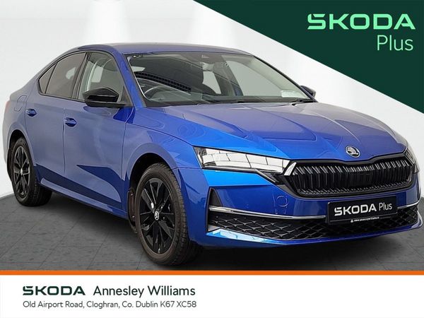 Skoda Octavia Saloon, Petrol, 2025, Blue