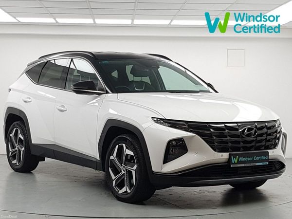 Hyundai Tucson SUV, Petrol Hybrid, 2022, White