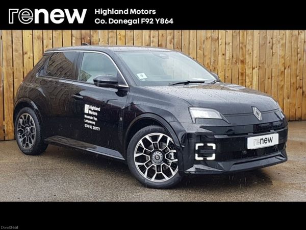 Renault 5 Hatchback, Electric, 2026, Black