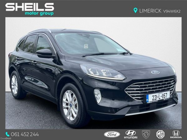 Ford Kuga SUV, Petrol Hybrid, 2022, Black