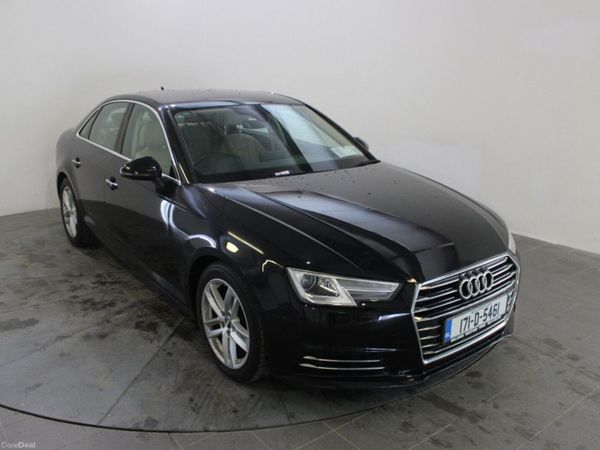 Audi A4 Saloon, Diesel, 2017, Black
