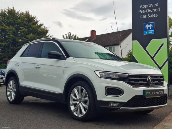 Volkswagen T-Roc SUV, Diesel, 2021, White