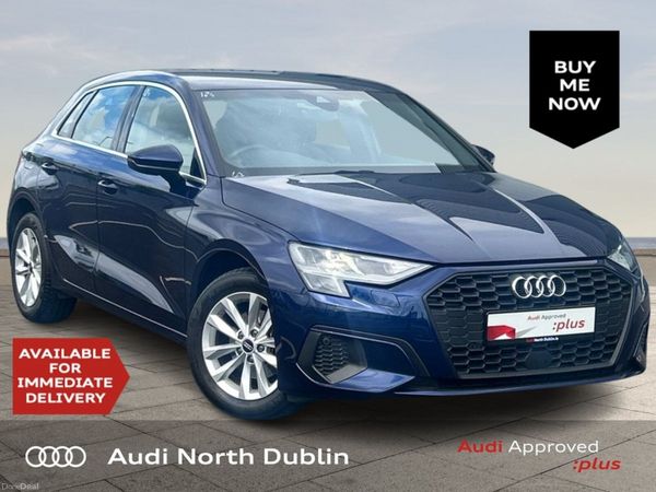 Audi A3 Hatchback, Petrol, 2023, Blue