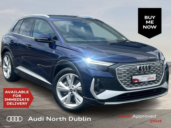Audi Q4 e-tron SUV, Electric, 2024, Blue