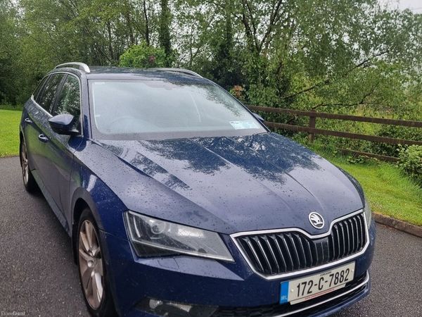 Skoda Superb Estate, Diesel, 2017, Blue