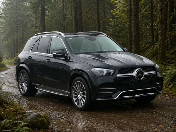 Mercedes-Benz GLE SUV, Diesel Plug-in Hybrid, 2022, Green