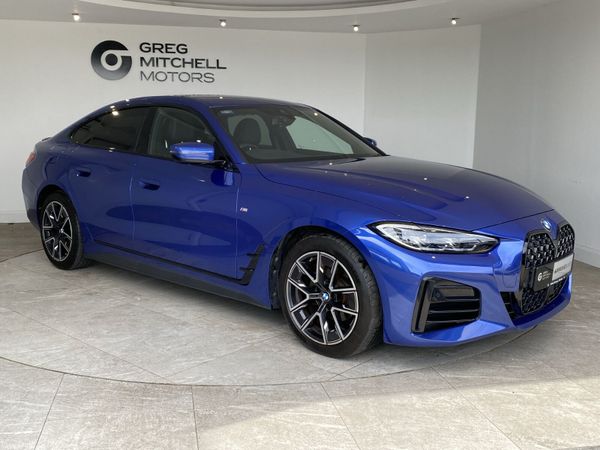 BMW 4-Series Coupe, Diesel Hybrid, 2023, Blue