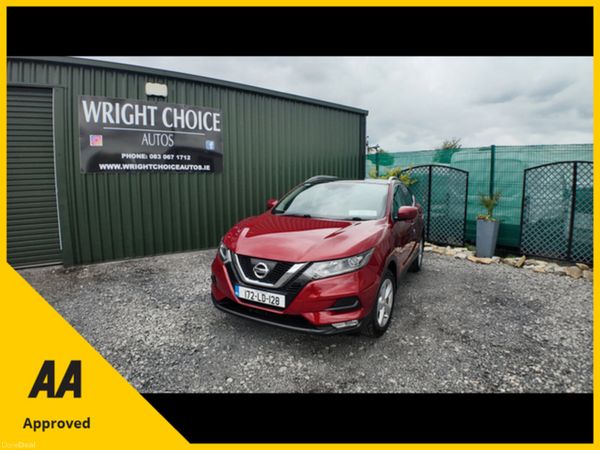 Nissan Qashqai SUV, Diesel, 2017, Red