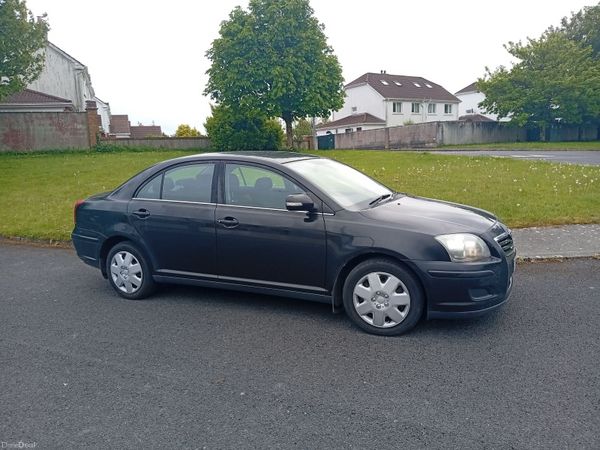 Toyota Avensis Saloon, Petrol, 2008, Black