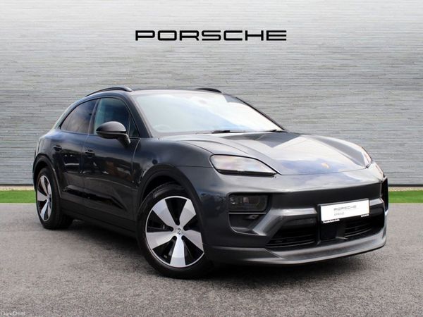 Porsche Macan SUV, Electric, 2026, Grey